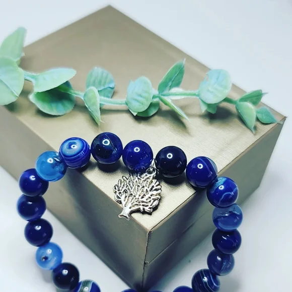 Blue Lace agate - Picture 2 of 4